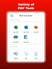 pdf maker - convert to pdf iPad Captures Décran 3