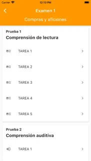 dele b1 spanish examen1 iphone capturas de pantalla 2
