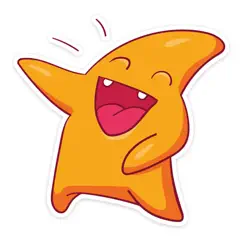 star cute pun funny stickers logo, reviews