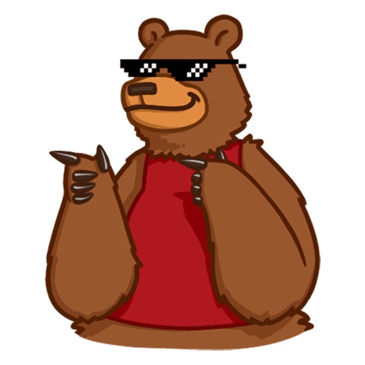 Cute Bear Pun Funny Stickers app reviews download