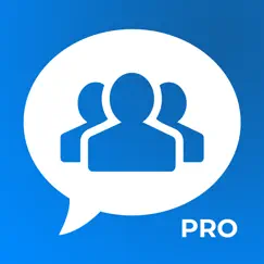 contacts groups pro mail, text logo, reviews