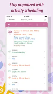 baby tracker pro (newborn log) iphone images 2