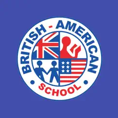 british american school logo, reviews