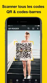 qr code scanner・code barre app iPhone Captures Décran 1