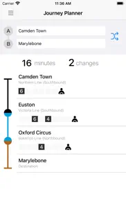 london tube live - underground iPhone Captures Décran 2