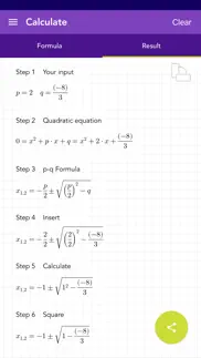 quadratic formula pq pro iphone images 2