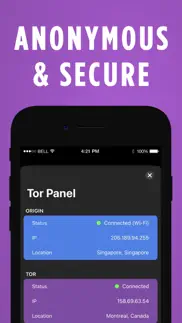 tor browser: ornet onion + vpn iphone images 3