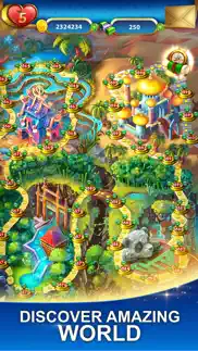lost jewels - match 3 puzzle iphone images 1