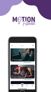 motion fitness studio iphone images 2