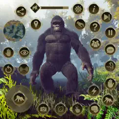 angry gorilla monster hunt sim logo, reviews