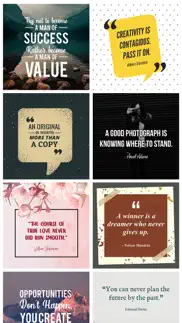 quote maker - poster creator iphone images 1