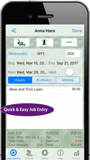 lawncare pro invoicing & more iphone images 4