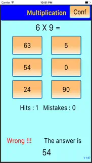 multiplication trainer kid iphone images 3