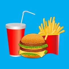 fast food mc burger stickers logo, reviews