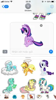 pony cute funny stickers iphone images 3
