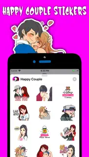 happy couple sticker iphone images 2