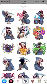 death cute emoji funny sticker iphone images 2