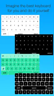 personal keyboard lite iphone capturas de pantalla 2