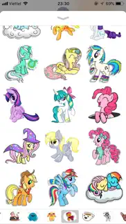 pony cute funny stickers iphone images 2