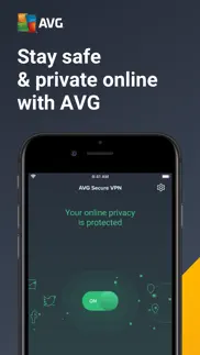 avg secure vpn & proxy server iphone images 1