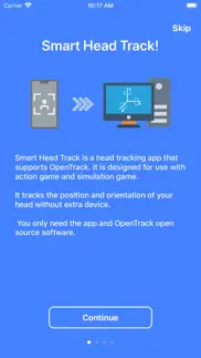 smart head track for opentrack iPhone Captures Décran 3