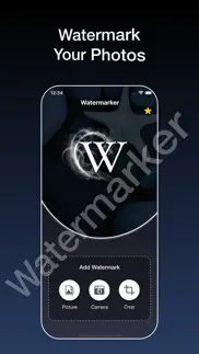 watermark - add logo & crop iphone resimleri 1