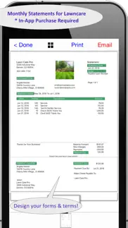lawncare pro invoicing & more iphone images 2