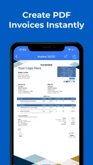 easy invoice maker app by moon iphone images 2