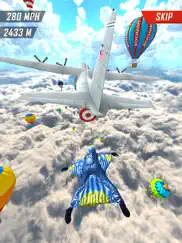 base jump wing suit flying ipad capturas de pantalla 4