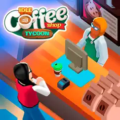 idle coffee shop tycoon - game logo, reviews