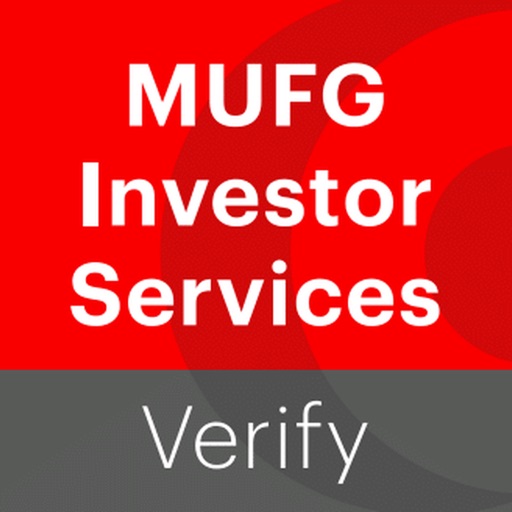 MUFG Investor Services Verify app reviews download