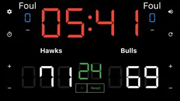 simple basketball scoreboard iphone images 1