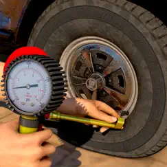 tire shop - car mechanic games logo, reviews