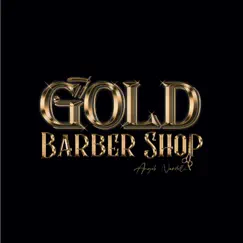 gold barber shop logo, reviews