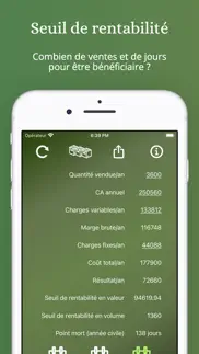 procalc.app: marge/rentabilité iPhone Captures Décran 4