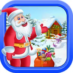 christmas games - santa run logo, reviews