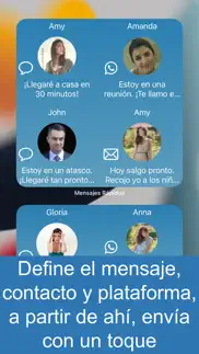 mensajes y widgets rapidos iphone capturas de pantalla 2