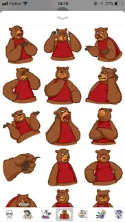 cute bear pun funny stickers iphone images 2