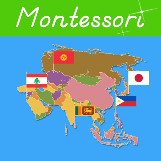 Asia - Montessori Geography app reviews download