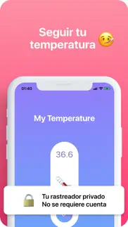 body temperature app for fever iphone capturas de pantalla 1