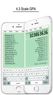 gpa point scale converter iphone images 3