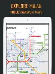 milan metro and transport ipad images 1