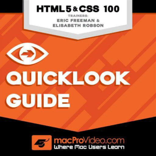 HTML5 and CSS QuickLook Guide app reviews download
