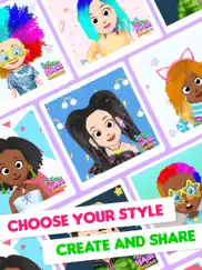 my town: girls hair salon game ipad resimleri 1