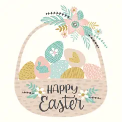 hand drawn easter day stickers logo, reviews