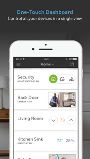 resideo - smart home iphone images 2