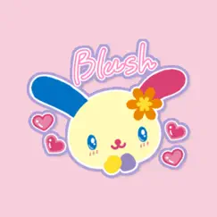 cute rabbit girly stickers logo, reviews