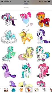 pony cute funny stickers iphone images 1
