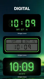 clock widget for home screen + iphone images 2