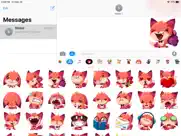 fox cute pun funny stickers ipad images 2